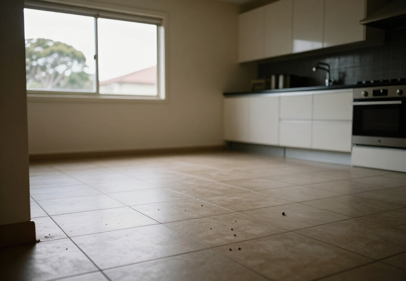 Cockroach-free kitchen in Revesby after treatment